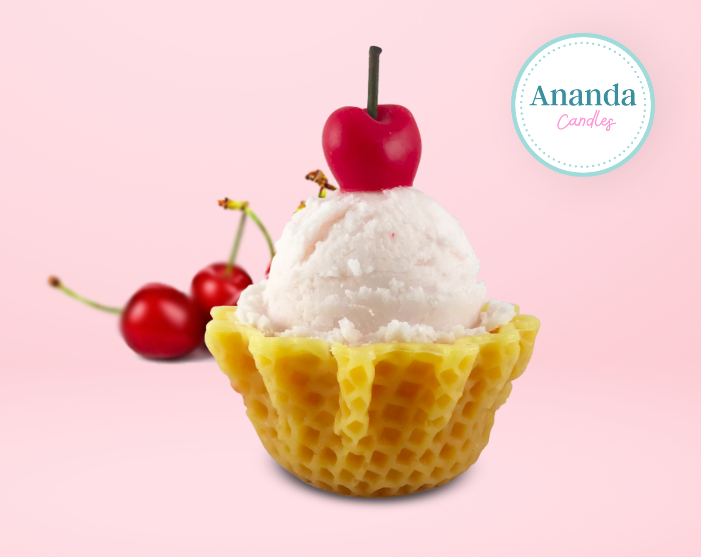 Strawberry Waffle Sundae