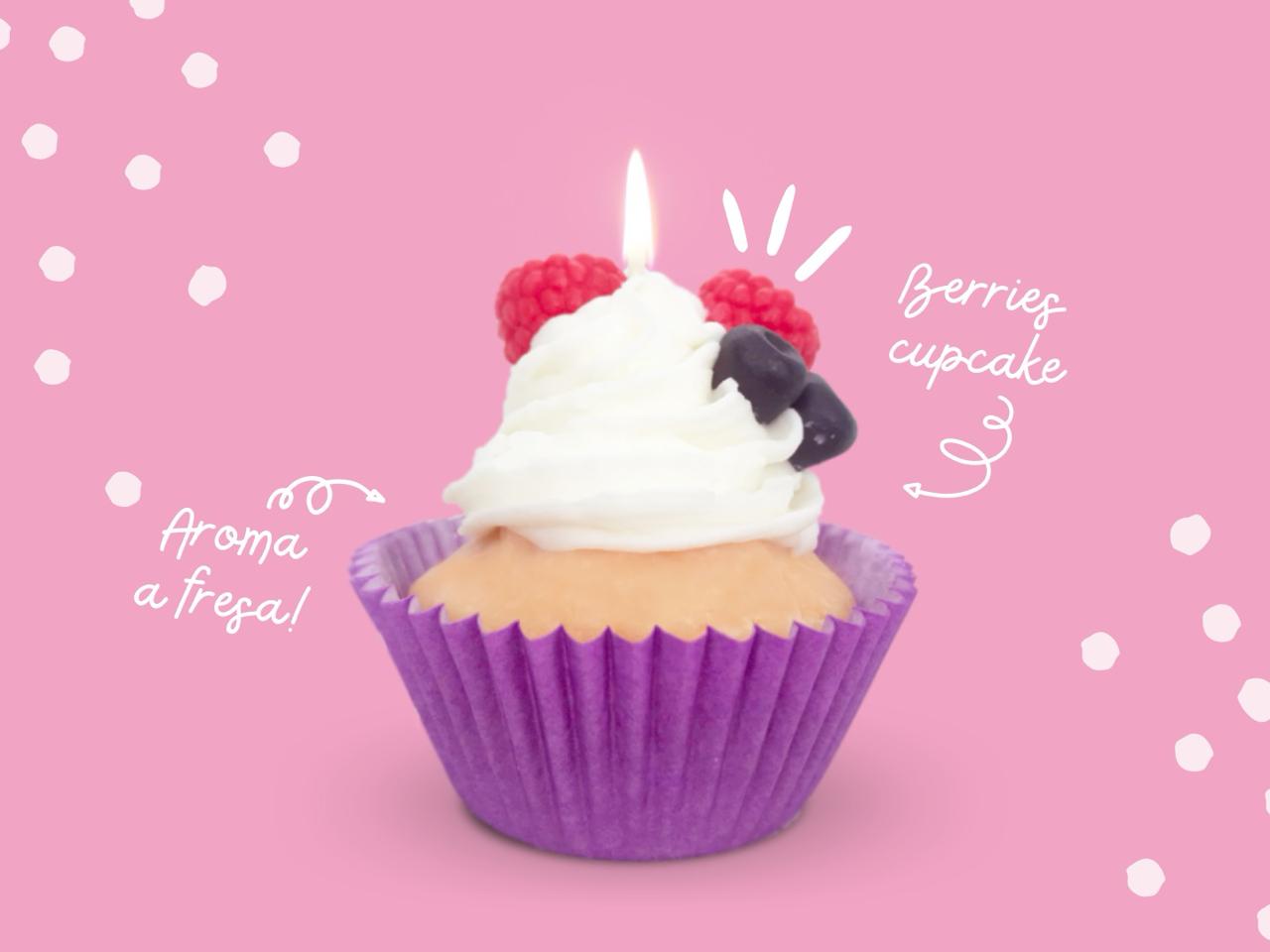 Berries Cupcake