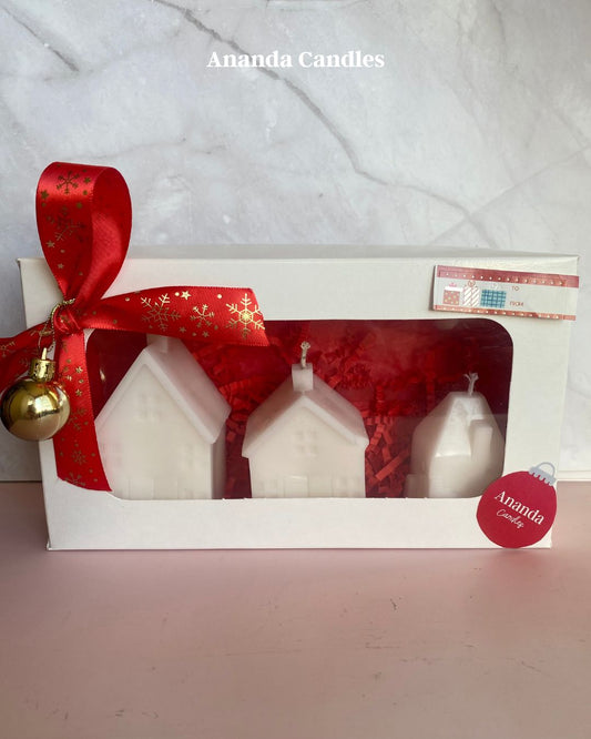 Set de Velas “Villa Navideña” 🎅🏻