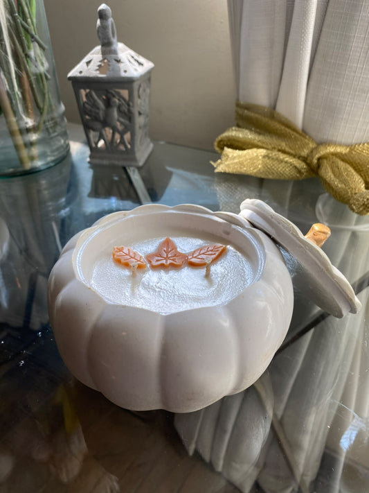 Vela calabaza grande